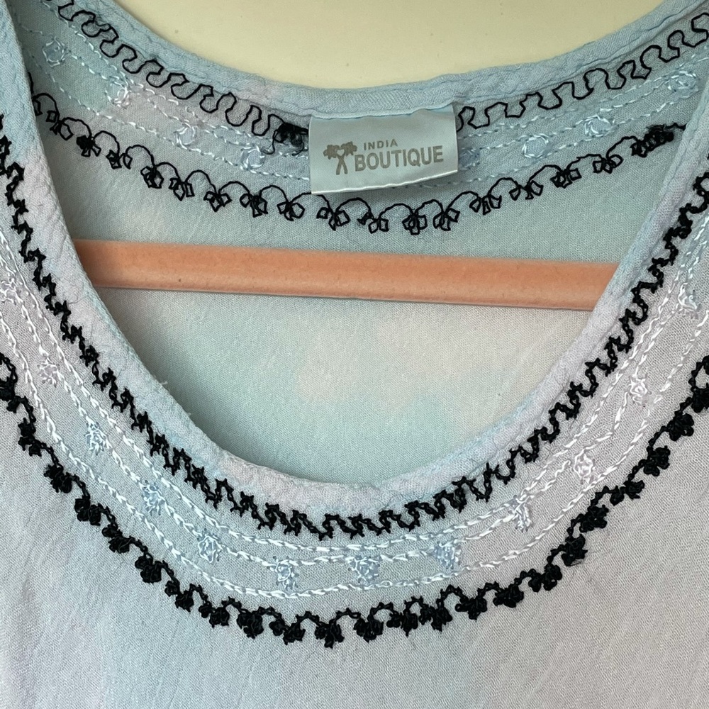 🦩Tie dyed pastel boho sleeveless tank top - Picture 3 of 4